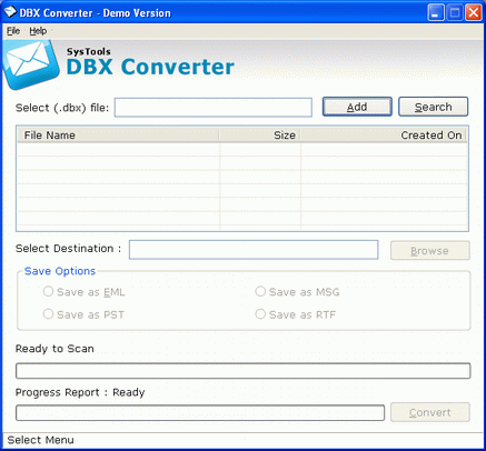 Outlook Express DBX Files to PST 3.4
